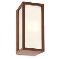Aplica exterior IP54 moderna ruginie 1xE27/23W, Brick 9897 Redo