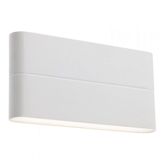 Aplica exterior IP54 alba LED 12W/650lm/3000K, Pocket 9622 Redo