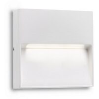 Aplica exterior IP54 alba dispersor sticla LED 3W/288lm/3000K, Even 9150 Redo