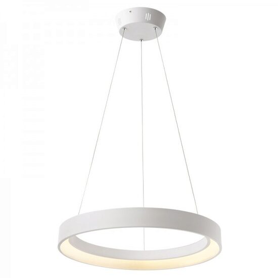 Lustra moderna alba circulara LED 38W/2256lm/3000K, Loop 01-672 Redo