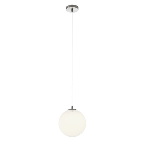 Lustra moderna alba abajur sticla 1xE27/42W, D25, Ola 01-1064 Redo