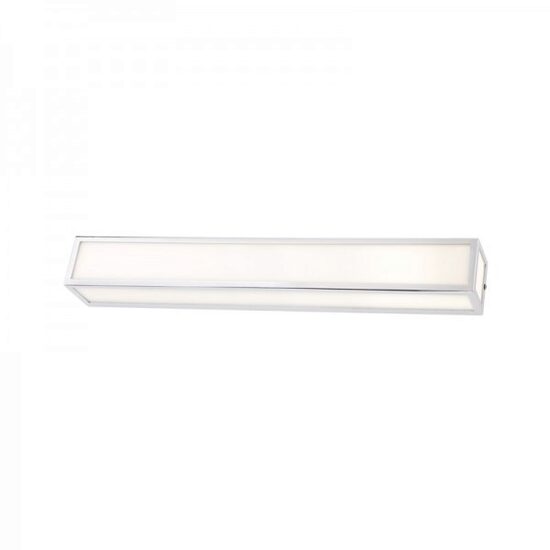 Aplica moderna cromata baie IP44 abajur sticla 2xE14/28W, Ego 01-703 Redo