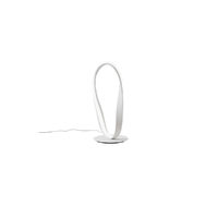 Veioza moderna alba dispersor silicon LED 12W/1320lm/3000K, Nubo 01-1418 Redo