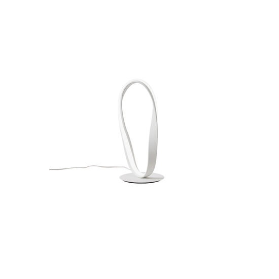 Veioza moderna alba dispersor silicon LED 12W/1320lm/3000K, Nubo 01-1418 Redo