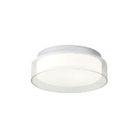 Plafoniera baie IP44 abajur sticla LED 12W/1320lm/3000K, Naji 01-1453 Redo