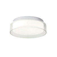 Plafoniera baie IP44 abajur sticla LED 18W/2016lm/3000K, Naji 01-1454 Redo