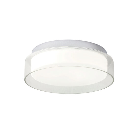 Plafoniera baie IP44 abajur sticla LED 18W/2016lm/3000K, Naji 01-1454 Redo