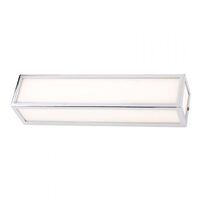 Aplica moderna cromata baie IP44 abajur sticla LED 60W/840lm/3000K, Ego 01-1234 Redo
