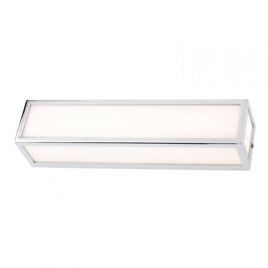 Aplica moderna cromata baie IP44 abajur sticla LED 60W/840lm/3000K, Ego 01-1234 Redo