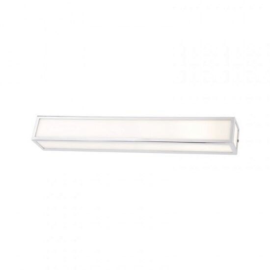 Aplica moderna cromata baie IP44 abajur sticla 3xE14/28W, Ego 01-1233 Redo