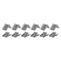 Set 6 arcuri de montaj rigips pentru LED panel, Emos ZR9002