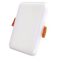 Downlights patrat LED, lumina neutra 4000K, 7.5W, 650 lm, IP65, Emos ZV2122