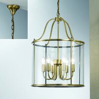 Lustra moderna bronz 6xE14/40W, Bruno HL 6-1678/6 Bronze Orion