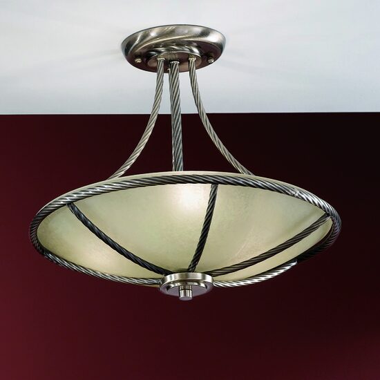 Plafoniera clasica alama patinata 3xE27/60W, Mauro DL 7-568/3 Patina Orion