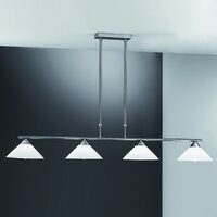 Candelabru modern cromat 4xE14/40W, Grado LU 1684/4 Satin Orion