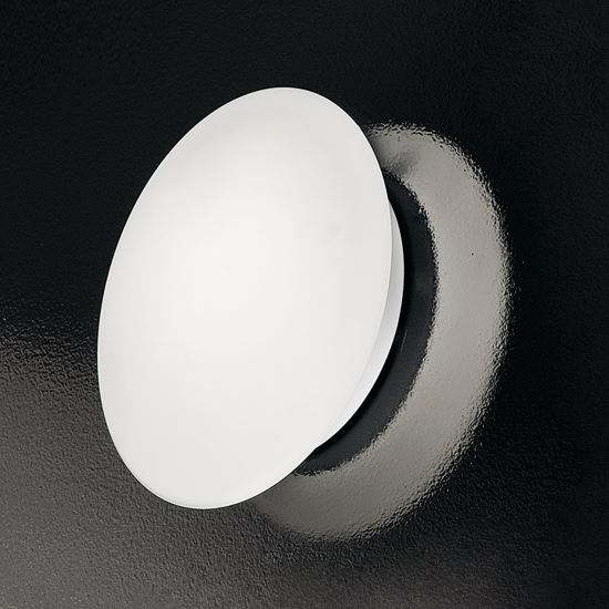 Plafoniera moderna abajur sticla opal 1xE27/60W, Alba NU 9-345/25 opal Orion