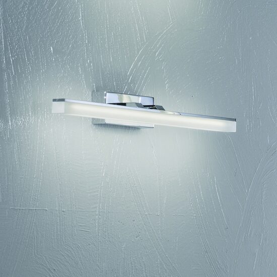 Aplica moderna cromata IP44 LED 10W/900lm/3000K, Ledina Soff 3-472 Chrom Orion