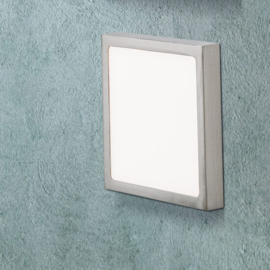 Plafoniera moderna argintie LED 15W/1300lm/3000K, Lero DL 7-622/18 Titan Orion