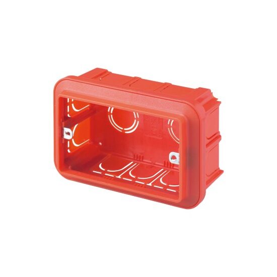 Doza montaj incastrat, 3 module, Gewiss CHORUS GW24403