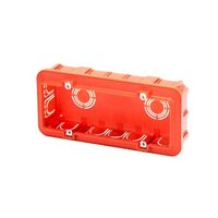 Doza montaj incastrat, 6 module, Gewiss CHORUS GW24406