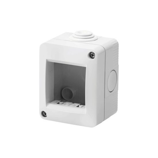 Doza aparenta IP40, 2 module, Gewiss CHORUS GW16502