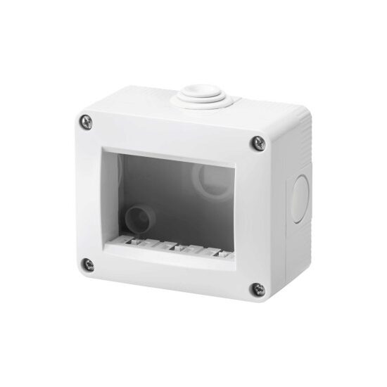 Doza aparenta IP40, 3 module, Gewiss CHORUS GW16503