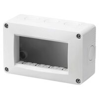 Doza aparenta IP40, 4 module, Gewiss CHORUS GW16504