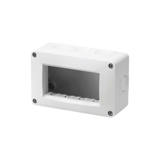 Doza aparenta IP40, 4 module, Gewiss CHORUS GW16504