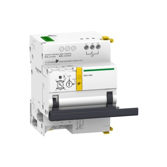 Auxiliar RCA cu Ti24 comanda de la distanta, Schneider Electric ACTI9 pentru iC60, 1P-1P+N-2P, Schneider Electric ACTI9 A9C70122