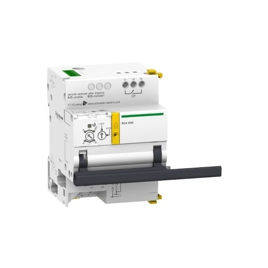 Auxiliar RCA cu Ti24 comanda de la distanta, Schneider Electric ACTI9 pentru iC60, 3P, 4P, Schneider Electric ACTI9 A9C70124