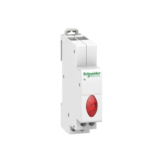Indicator luminos trifazat rosu, 230-400V c.a., Schneider Electric ACTI9 A9E18327