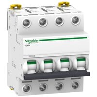 Siguranta automata iC60N, 4P, 50A, curba D, 6kA, Schneider Electric ACTI9 A9F75450