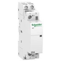 Contactor iCT, 25A, 2NO, 24V, 50Hz, Schneider Electric ACTI9 A9C20132