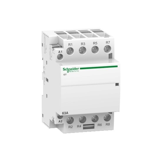Contactor iCT, 63A, 4NC, 24V, 50Hz, Schneider Electric ACTI9 A9C20167