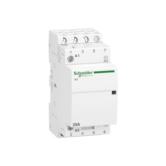 Contactor iCT, 25A, 3NO, 220-240V c.a., Schneider Electric ACTI9 A9C20833