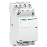 Contactor iCT, 25A, 4NC, 220/240V, 50Hz, Schneider Electric ACTI9 A9C20837