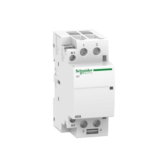 Contactor iCT, 40A, 2NO, 220-240V c.a., Schneider Electric ACTI9 A9C20842