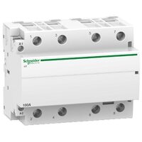 Contactor iCT, 100A, 4NO, 220/240V, 50Hz, Schneider Electric ACTI9 A9C20884