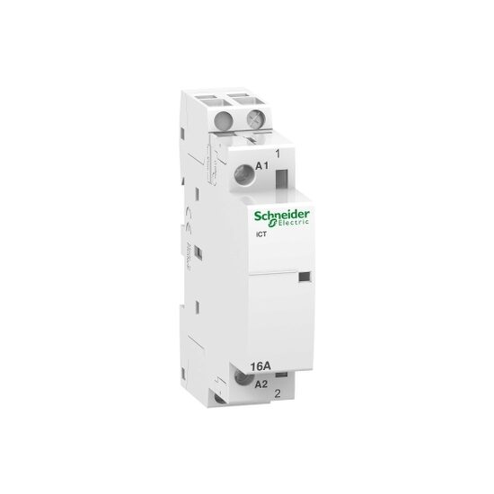 Contactor iCT, 16A, 1NO, 24V, 50Hz, Schneider Electric ACTI9 A9C22111