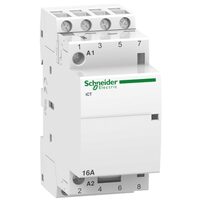 Contactor iCT, 16A, 4NO, 24V, 50Hz, Schneider Electric ACTI9 A9C22112