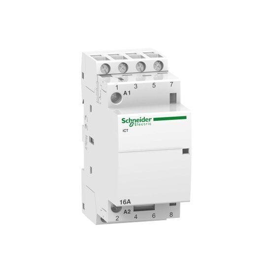 Contactor iCT, 16A, 4NO, 24V, 50Hz, Schneider Electric ACTI9 A9C22112
