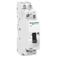 Contactor iCT, comanda manuala, 16A, 2NO, 220V, 50Hz, Schneider Electric ACTI9 A9C23512