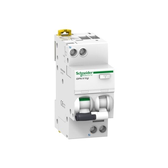 Siguranta diferentiala | Protectie diferentiala iDPN H Vigi, 1P+N, 10A, 300mA, tip A, 10kA Schneider Electric ACTI9 A9D47610