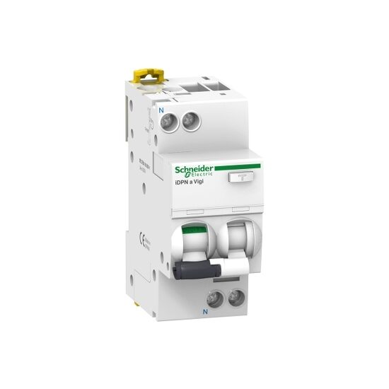 Siguranta diferentiala | Protectie diferentiala iDPNa Vigi, 20A, 30mA, tip A, 4.5kA Schneider Electric ACTI9 A9D54620