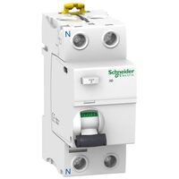 Siguranta diferentiala | Protectie diferentiala iID, 2P, 80A, 300mA, tip AC, Schneider Electric ACTI9 A9R14280