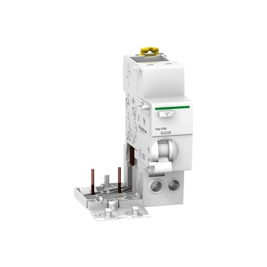 Bloc suplimentar protectie diferentiala Vigi iC60, 2P, 25A, 300mA, tip A, Schneider Electric ACTI9 A9V54225