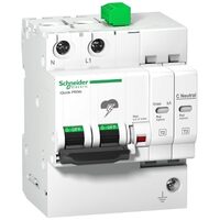 Protectie supratensiune | Descarcator modular de protectie contra supratensiunii PRD40r, 1P+N, 264V, cu transfer la distanta, Schneider Electric ACTI9 A9L16292