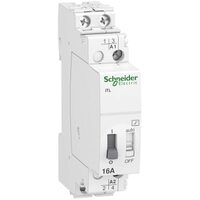 Teleruptor iTL, 2P, 2NO, 16A, bobina, 110V c.c., 230-240V c.a., 50/60Hz, Schneider Electric ACTI9 A9C30812