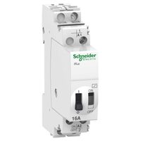 Teleruptor iTLc, 1P, 1NO, 16A, bobina, 24V c.a., 50/60Hz, Schneider Electric ACTI9 A9C33111