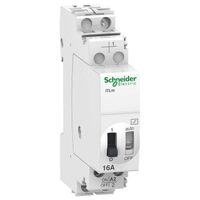 Teleruptor iTLm, 1P, 1NO, 16A, bobina, 110V c.c., 230-240V c.a., 50/60Hz, Schneider Electric ACTI9 A9C34811